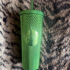 Starbucks Emerald Green Textured Tumbler